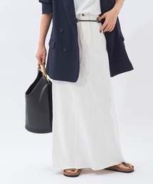 plage | 【Healthy denim/ヘルシーデニム】SP WHT DENIM SLIT LONG スカート2◆(スカート)