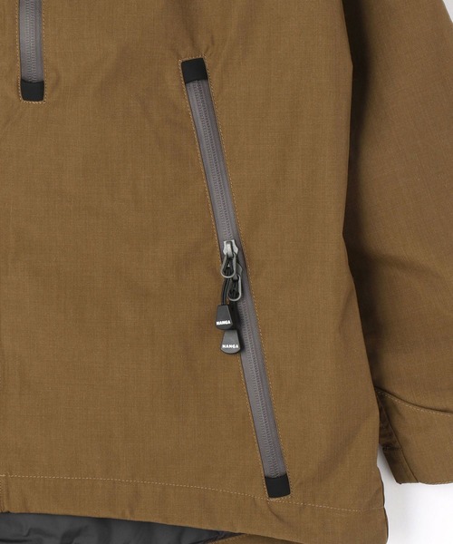 NANGA（ナンガ）の「NANGA別注"TAKIBI"シェルブルゾン（ブルゾン・メンズ・チャコールグレー/ブラウン/ベージュ/カーキ・MEDIUM/X-LARGE/LARGE）」の12枚目の写真