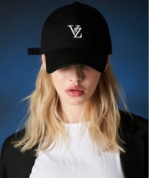 VARZAR | 【VARZAR】3D MONOGRAM LOGO OVER FIT BALL CAP / バザール 3D モノグラム ロゴ オーバーフィット ベースボール キャップ(キャップ)