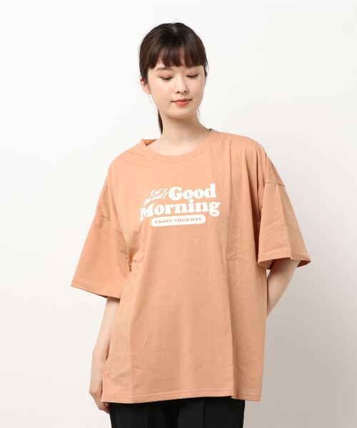 nemne store(ネンネストア)の「夏がはじまるロゴフォトアソートプリントT(Tシャツ/カットソー・レディース・ホワイト/ベージュ/パープル/オフホワイト/オレンジ/アイボリー/オートミール/ホワイト系その他・フリー)」の22枚目の写真