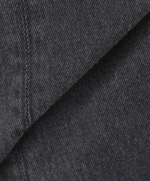 SLOBE IENA（スローブイエナ）の「LE DENIM × MARITAS ヘムフレアスカート【洗濯機使用可能】◆（デニムスカート・レディース・グレー/ネイビー・36/38/40）」の8枚目の写真