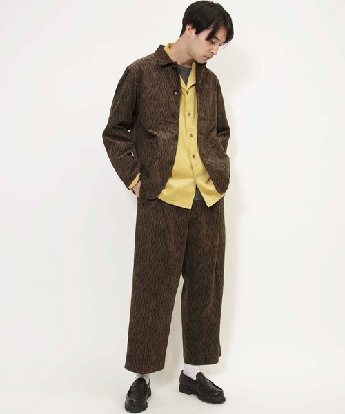 Johnbull（ジョンブル）の「パターンコーデュロイトラウザー（その他パンツ・メンズ・ブラウン/インディゴブルー・SMALL/MEDIUM/LARGE）」の4枚目の写真