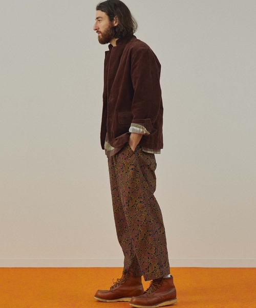 Johnbull（ジョンブル）の「パターンコーデュロイトラウザー（その他パンツ・メンズ・ブラウン/インディゴブルー・SMALL/MEDIUM/LARGE）」の14枚目の写真