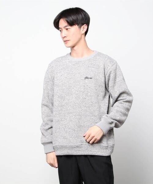Back Channel（バックチャンネル）の「POLARTEC CREW SWEAT（ニット/セーター・メンズ・ブラック/ミックスグレー・MEDIUM/LARGE/X-LARGE/XX-LARGE）」の10枚目の写真