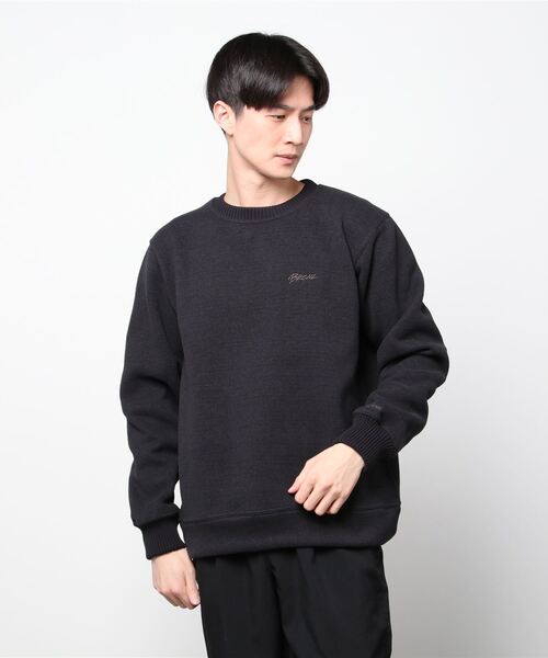 Back Channel（バックチャンネル）の「POLARTEC CREW SWEAT（ニット/セーター・メンズ・ブラック/ミックスグレー・MEDIUM/LARGE/X-LARGE/XX-LARGE）」の9枚目の写真