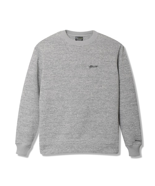 Back Channel（バックチャンネル）の「POLARTEC CREW SWEAT（ニット/セーター・メンズ・ブラック/ミックスグレー・MEDIUM/LARGE/X-LARGE/XX-LARGE）」の6枚目の写真