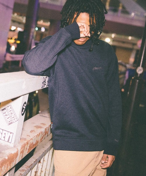 Back Channel（バックチャンネル）の「POLARTEC CREW SWEAT（ニット/セーター・メンズ・ブラック/ミックスグレー・MEDIUM/LARGE/X-LARGE/XX-LARGE）」の14枚目の写真