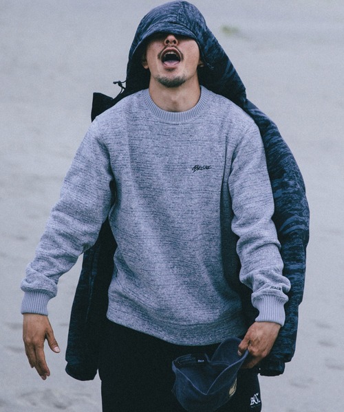 Back Channel（バックチャンネル）の「POLARTEC CREW SWEAT（ニット/セーター・メンズ・ブラック/ミックスグレー・MEDIUM/LARGE/X-LARGE/XX-LARGE）」の13枚目の写真