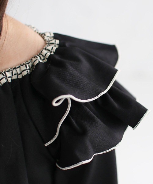 Rora（ローラ）の「アデル ワンピース(2color)（ワンピース・キッズ・ブラック/ベージュ・150/110/130/100/120/140）」の11枚目の写真