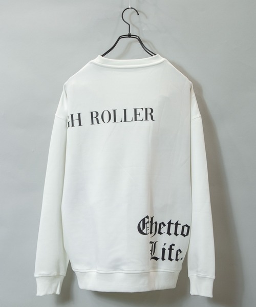 GALLIS ADDICTION（ガリスアディクション）の「GA RANDOM-PHOTO CREW/ランダムフォト トレーナー（スウェット・メンズ・ホワイト/ブラック・M/L）」の16枚目の写真