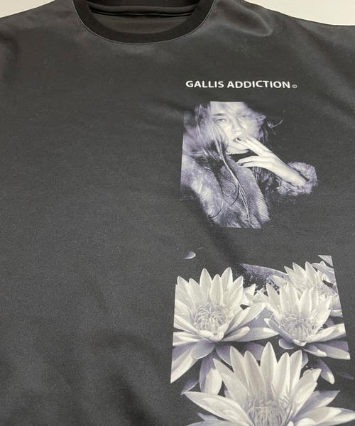 GALLIS ADDICTION（ガリスアディクション）の「GA RANDOM-PHOTO CREW/ランダムフォト トレーナー（スウェット・メンズ・ホワイト/ブラック・M/L）」の19枚目の写真