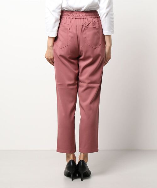 Q（キュー）の「ウォッシャブルツイルイージーパンツ（その他パンツ・レディース・ブラック/ベージュ/ピンク/ブラック系その他/ダークカーキ/アイボリー・MEDIUM）」の17枚目の写真