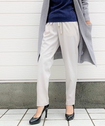 Q | ウォッシャブルツイルイージーパンツ(その他パンツ)