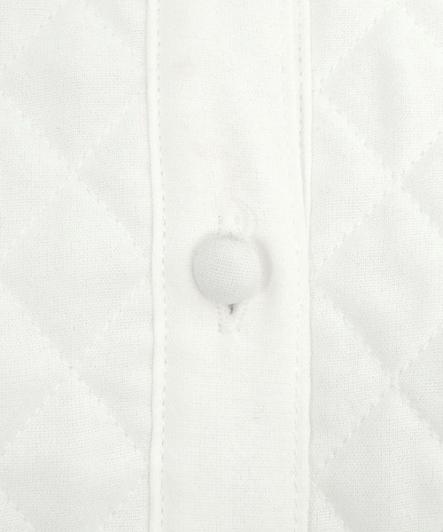 ＡＮＤＪ（アンドジェイ）の「キルティングヨークバンドカラーブザムブラウス（シャツ/ブラウス・レディース・ブラック/オフホワイト・M）」の17枚目の写真