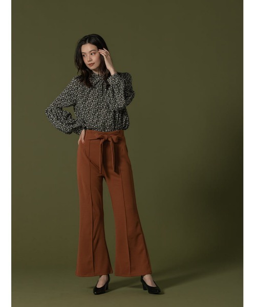 fifth(フィフス)の「クラシカルプリントボリュームスリーブブラウス(シャツ/ブラウス・レディース・ホワイト/ブラック・MEDIUM)」の10枚目の写真