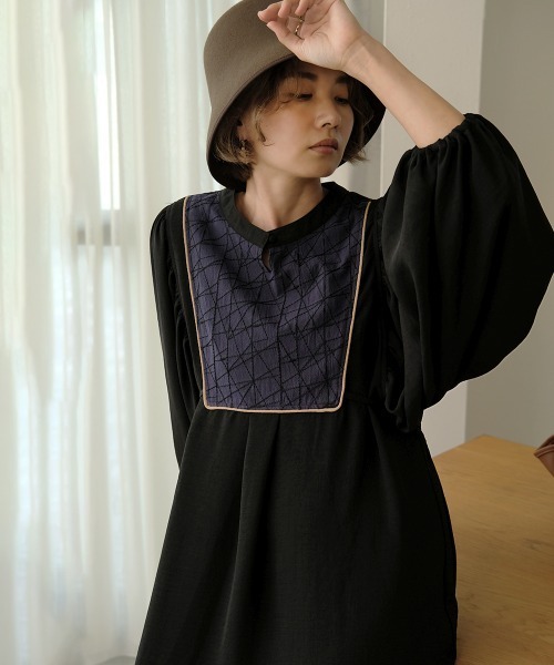 【HOBBS】最高に可愛い♪ロマンティック刺繍ワンピース WEB限定】フロント刺繍ワンピース（ワンピース）｜Bab（バブ）の