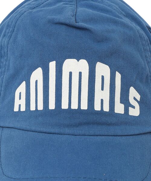 The animals observatory（ジ・アニマルズ・オブザーバトリー）の「The Animals Observatory:Hamster Cap（キャップ・キッズ・オリーブ/ネイビー・ONE SIZE）」の8枚目の写真