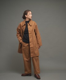 Le Sans Pareil( T pC)́y Le Sans Pareil / TpC zCOTTON CANVAS RAILROAD COAT femme RbgLoXC[hR[gt@iZbgAbvΉj(XeJ[R[g)