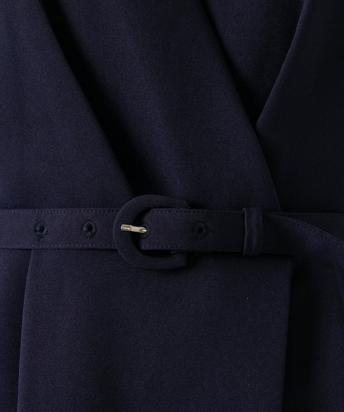 form forma（フォルムフォルマ）の「ビスチェデザインIラインワンピース（ドレス・レディース・ダークグレー/ネイビー・9号）」の7枚目の写真