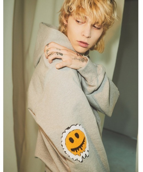 ☆MISTER CHILD☆ パーカー SMILE ELBOW HOOD MISTERCHILD（ミスターチャイルド）の「【MISTER CHILD】SMILE