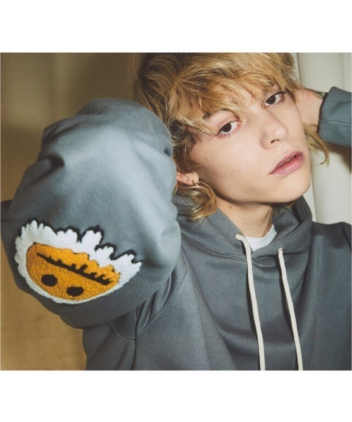 ☆MISTER CHILD☆ パーカー SMILE ELBOW HOOD MISTERCHILD（ミスターチャイルド）の「【MISTER CHILD】SMILE