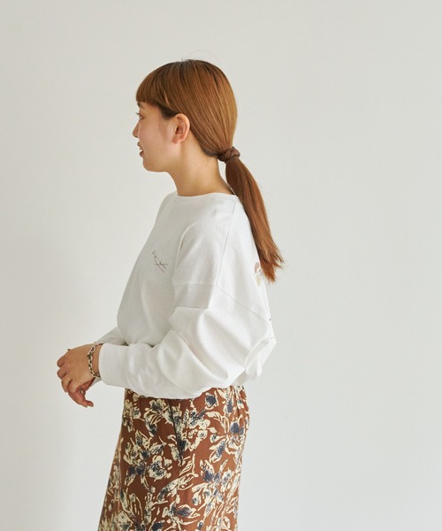 CPCM(シーピーシーエム)の「art.corinコラボロンT(Tシャツ/カットソー・メンズ・ホワイト/サックスブルー/チャコールグレー・MEDIUM/LARGE)」の5枚目の写真