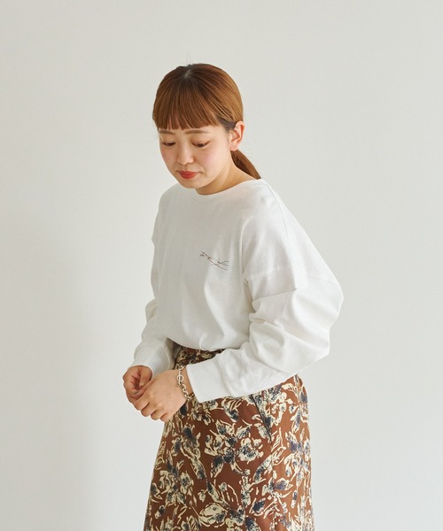 CPCM(シーピーシーエム)の「art.corinコラボロンT(Tシャツ/カットソー・メンズ・ホワイト/サックスブルー/チャコールグレー・MEDIUM/LARGE)」の6枚目の写真