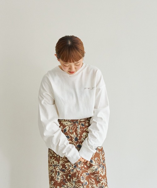 CPCM(シーピーシーエム)の「art.corinコラボロンT(Tシャツ/カットソー・メンズ・ホワイト/サックスブルー/チャコールグレー・MEDIUM/LARGE)」の10枚目の写真