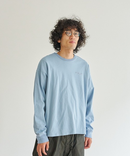 CPCM(シーピーシーエム)の「art.corinコラボロンT(Tシャツ/カットソー・メンズ・ホワイト/サックスブルー/チャコールグレー・MEDIUM/LARGE)」の19枚目の写真