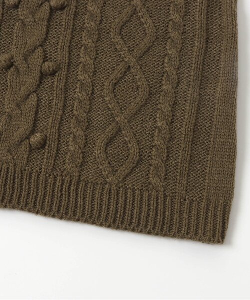 apres les cours（アプレレクール）の「WEB限定２Pセットニットワンピ（ワンピース・キッズ・アイボリー/サックスブルー/ブラウン・80/90/120/100/110/140/130）」の10枚目の写真