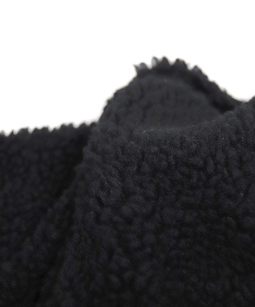 D.M.G.（ドミンゴ）の「[D.M.G / ディーエムジー]　レトロフリースボアブルゾン（ブルゾン・レディース・ブラック/ベージュ・FREE）」の20枚目の写真