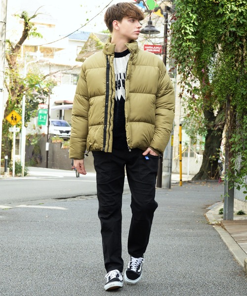 ８(eight)（エイト）の「パデットジャケット（ダウンジャケット/コート・メンズ・ブラック/ブラウン/チャコールグレー/オリーブ/ネイビー/ベージュ・SMALL/MEDIUM/X-LARGE/LARGE）」の8枚目の写真