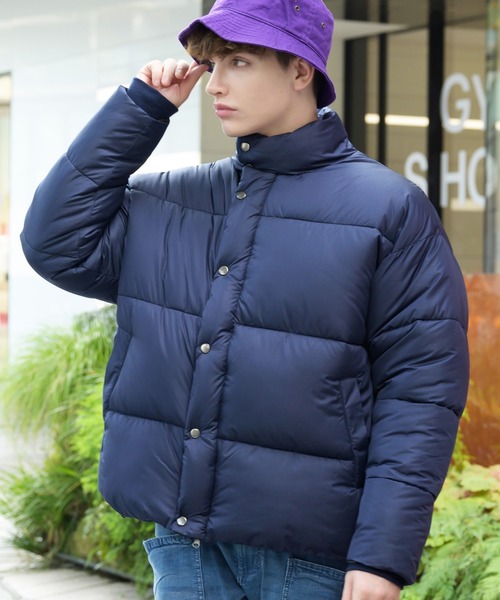 ８(eight)（エイト）の「パデットジャケット（ダウンジャケット/コート・メンズ・ブラック/ブラウン/チャコールグレー/オリーブ/ネイビー/ベージュ・SMALL/MEDIUM/X-LARGE/LARGE）」の15枚目の写真