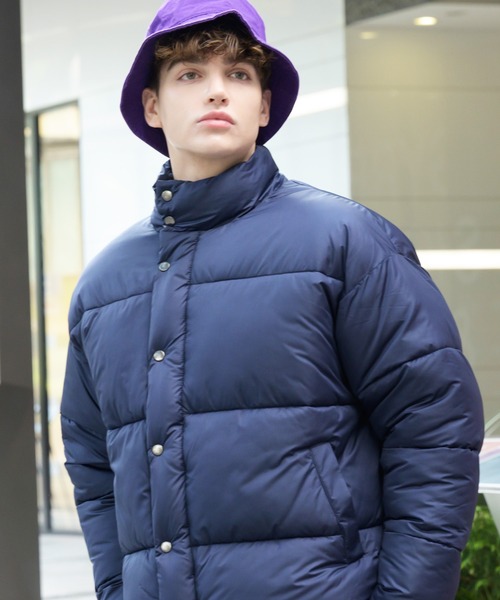 ８(eight)（エイト）の「パデットジャケット（ダウンジャケット/コート・メンズ・ブラック/ブラウン/チャコールグレー/オリーブ/ネイビー/ベージュ・SMALL/MEDIUM/X-LARGE/LARGE）」の14枚目の写真