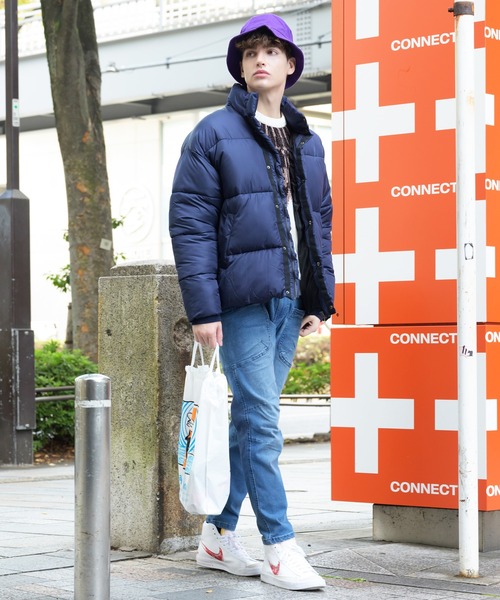 ８(eight)（エイト）の「パデットジャケット（ダウンジャケット/コート・メンズ・ブラック/ブラウン/チャコールグレー/オリーブ/ネイビー/ベージュ・SMALL/MEDIUM/X-LARGE/LARGE）」の18枚目の写真