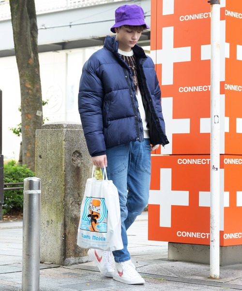 ８(eight)（エイト）の「パデットジャケット（ダウンジャケット/コート・メンズ・ブラック/ブラウン/チャコールグレー/オリーブ/ネイビー/ベージュ・SMALL/MEDIUM/X-LARGE/LARGE）」の19枚目の写真