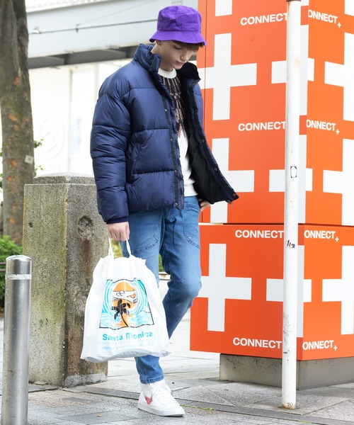 ８(eight)（エイト）の「パデットジャケット（ダウンジャケット/コート・メンズ・ブラック/ブラウン/チャコールグレー/オリーブ/ネイビー/ベージュ・SMALL/MEDIUM/X-LARGE/LARGE）」の20枚目の写真