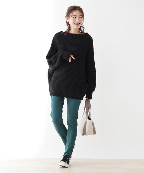SHOO・LA・RUE（シューラルー）の「◆起毛×テープトート（トートバッグ・レディース・ダークブラウン/サンドベージュ/ブルー系5/ピンク系・00）」の5枚目の写真