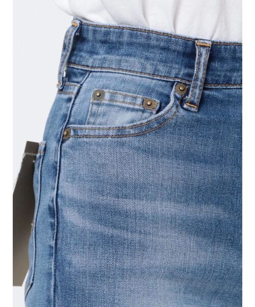 Ungrid（アングリッド）の「ハイウエストフレイドヘムストスリ（デニムパンツ・レディース・ブルー/インディゴブルー・27inch/24inch/25inch/26inch/23inch）」の22枚目の写真