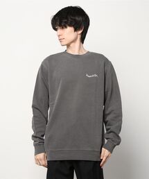 PEACE&QUIET (ピース＆クワイエット）WORDMARK CREW SWEATクルースウェット