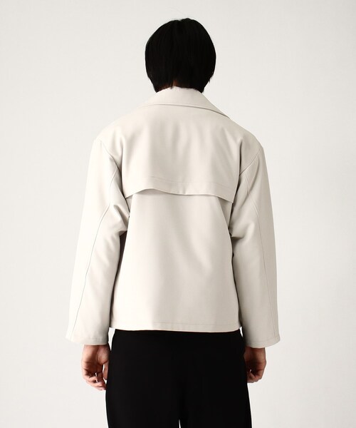 tk.TAKEO KIKUCHI（ティーケータケオキクチ）の「◆タイロッケン2WAYショートブルゾン（ブルゾン・メンズ・ダークブラウン/ナチュラル/ブラック・01/02/03）」の12枚目の写真