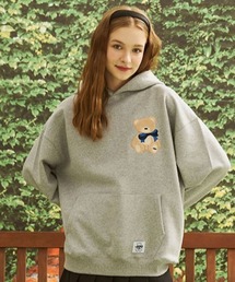 【AQO STUDIO SPACE】AQO OG BEAR HOODIE / アコスタジオスペース AQO OG ベアー ロゴ フーディー