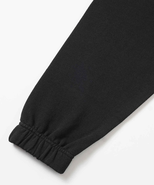 X-girl(エックスガール)の「BASIC OVAL LOGO HALF ZIP SWEAT TOP(スウェット・レディース・グリーン/ブラック/アッシュ・S/M)」の11枚目の写真