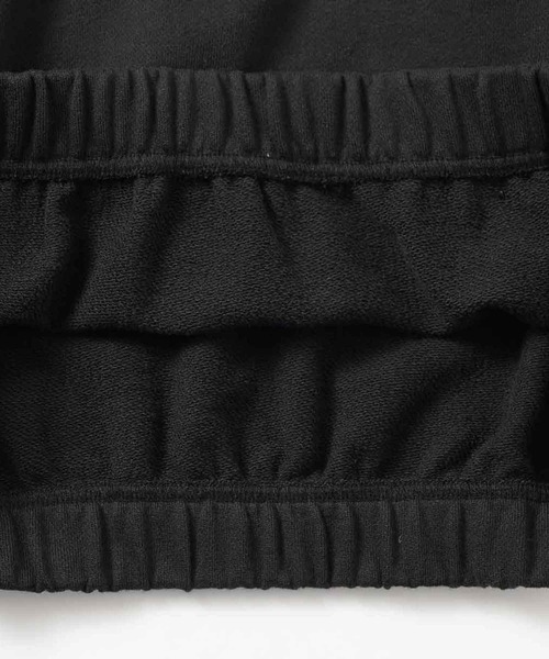 X-girl(エックスガール)の「BASIC OVAL LOGO HALF ZIP SWEAT TOP(スウェット・レディース・グリーン/ブラック/アッシュ・S/M)」の13枚目の写真