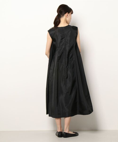 Marient（マリエント）の「サテンタックドレスOP/ワンピース/オケージョン（ドレス・レディース・ブラック・FREE）」の6枚目の写真