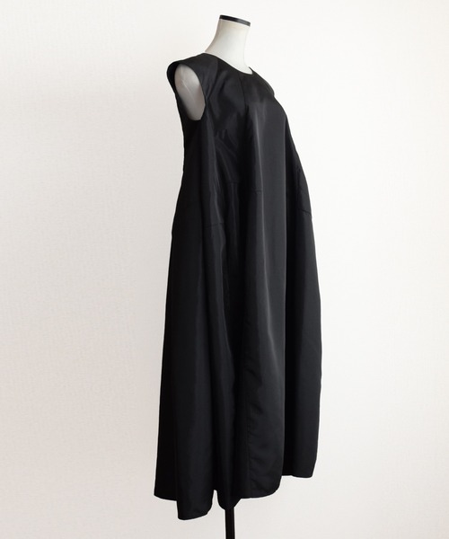 Marient（マリエント）の「サテンタックドレスOP/ワンピース/オケージョン（ドレス・レディース・ブラック・FREE）」の19枚目の写真