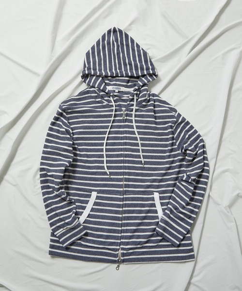 UNION STATION（ユニオンステーション）の「/セットアップ対応/杢パイルパーカー（パーカー・メンズ・ホワイト/ネイビー/その他・LL/M/L）」の14枚目の写真