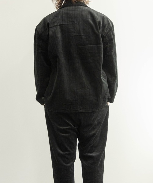 NYLAUS(ナイラス)の「太畝コーデュロイ ワイドテーラードジャケット(テーラードジャケット・メンズ・ブラック/ブラウン/カーキ/アイボリー・LL/L/M)」の6枚目の写真