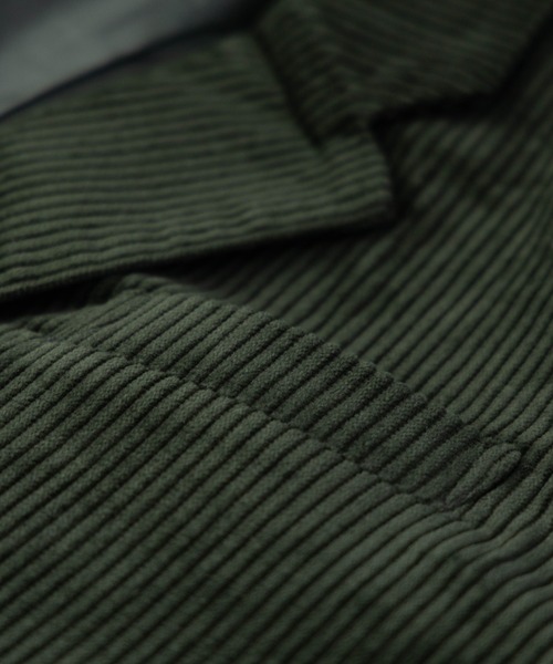 NYLAUS(ナイラス)の「太畝コーデュロイ ワイドテーラードジャケット(テーラードジャケット・メンズ・ブラック/ブラウン/カーキ/アイボリー・LL/L/M)」の19枚目の写真