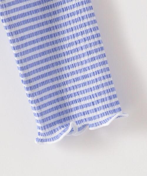Steven Alan(スティーブンアラン)の「<Steven Alan>CRAPE BORDER PULLOVER/カットソー(Tシャツ/カットソー・レディース・ライトブルー/ブラウン・FREE)」の19枚目の写真